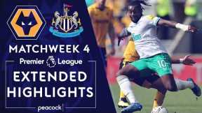 Wolves v. Newcastle United | PREMIER LEAGUE HIGHLIGHTS | 8/28/2022 | NBC Sports