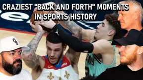 Craziest Back and Forth Moments in Sports History REACTION!! | OFFICE BLOKES REACT!!