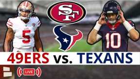 49ers vs. Texans LIVE Streaming Scoreboard, Free Play-By-Play, Highlights & Stats | NFL Preseason