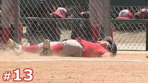 LUMPY KNOCKED DOWN DURING HOME RUN TROT! | TRAVEL BALL GAMES #13