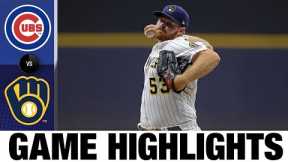 Cubs vs. Brewers Game Highlights (8/27/22) | MLB Highlights