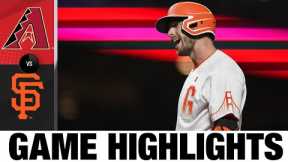 D-backs vs. Giants Game Highlights (8/16/22) | MLB Highlights