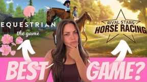 RIVAL STARS HORSE RACING VS EQUETRIAN THE GAME