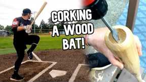 Hitting with a CORKED BAT | Wood Baseball Bat Reviews