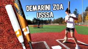 2022 DeMarini ZOA vs. DeMarini CF | USSSA Baseball Bat Review