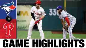 Blue Jays vs Phillies Highlights (9/20/22) | MLB Highlights