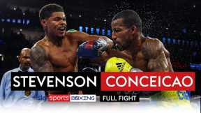 FULL FIGHT! Shakur Stevenson dominates Robson Conceicao after being stripped of belts!
