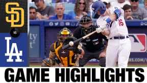 Padres vs. Dodgers Highlights (9/4/22) | MLB Highlights