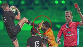 What on Earth is Happening in Rugby?! | Most Brutal RED CARDSᴴᴰ