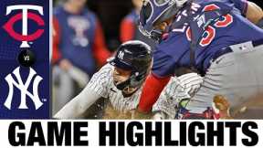 Twins vs. Yankees Game 2 Highlights (9/7/22) | MLB Highlights
