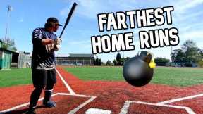 Longest Home Runs by the Baseball Bat Bros