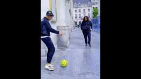 Giving Wrong Passes! #football #prank #shorts #trending #viral