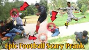 Fake Football Kick Prank 2022 | Football Scary Prank (Part 2) | Funny Reactions | Karachi Pranksters