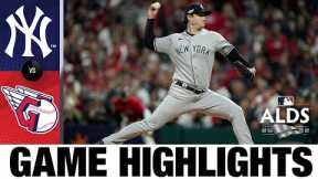 Yankees vs. Guardians ALDS Game 4 Highlights (10/16/22) | MLB Highlights