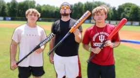 ILLEGAL BASEBALL BAT HOME RUN DERBY!