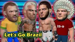 Conor supports Oliveira vs Makhachev & Khabib