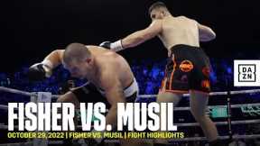FASTEST FINISH FOR FISHER | Johnny Fisher vs. Dominik Musil Fight Highlights