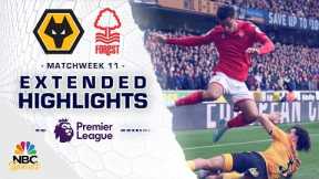 Wolves v. Nottingham Forest | PREMIER LEAGUE HIGHLIGHTS | 10/15/2022 | NBC Sports