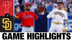 Phillies vs. Padres NLCS Game 2 Highlights (10/19/22) | MLB Highlights