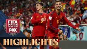 Spain vs. Costa Rica Highlights | 2022 FIFA World Cup