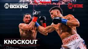 David Morrell Jr. Scores Crazy Knockout Of Aidos Yerbossynuly | SHOWTIME CHAMPIONSHIP BOXING
