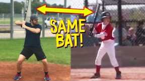 Can I Hit A Home Run With My First Ever Baseball Bat? IRL Baseball Challenge