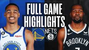 WARRIORS at NETS | FULL GAME HIGHLIGHTS | December 21, 2022