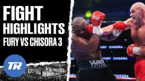 Tyson Fury Ko's Chisora in Rd 10, Ends Trilogy in Front of 60,000 people | FIGHT HIGHLIGHTS