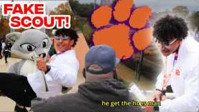 FAKE COLLEGE FOOTBALL SCOUT AT SOUTH CAROLINA STATE CHAMPIONSHIPS PRANK!
