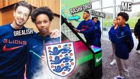 I WENT TO VISIT THE ENGLAND FOOTBALL TEAM!