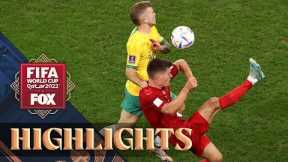 Australia vs. Denmark Highlights | 2022 FIFA World Cup