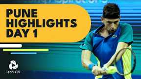 Krajinovic Takes on Nagal; Djere & Mmoh Feature | Pune 2023 Day 1 Highlights