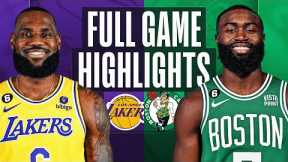 LAKERS at CELTICS | FULL GAME HIGHLIGHTS | January 28, 2023