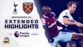 Tottenham Hotspur v. West Ham United | PREMIER LEAGUE HIGHLIGHTS | 2/19/2023 | NBC Sports