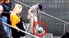 The Old Man Football Tricks PRANK | Fine DIYs