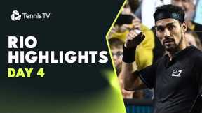 Alcaraz vs Fognini in Thriller; Cerundolo, Lajovic Feature | Rio 2023 Highlights Day 4