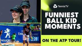 Funniest Tennis Ball Kid Moments! 😂