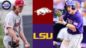 #5 Arkansas vs #1 LSU Highlights (Great Game!) | 2023 College Baseball Highlights