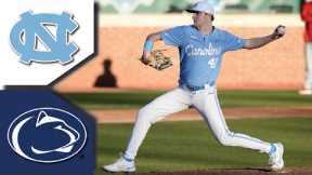Penn State vs #14 North Carolina Baseball Highlights | 4 HOMERUNS | College Baseball Highlights 2023