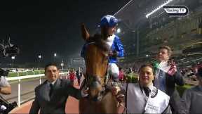 LORD NORTH completes a Dubai Turf hat-trick under Frankie Dettori! - Racing TV