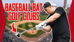 Using BASEBALL GOLF CLUBS To Hit Homeruns At Wrigley Field