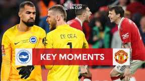 Brighton v Manchester United | Key Moments | Semi-Final | Emirates FA Cup 2022-23