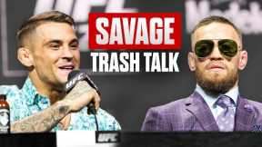 10 of the BEST Trash Talking Moments in MMA