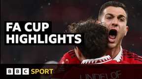 Highlights: Man Utd win shootout to reach FA Cup final | BBC Sport