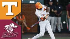 Eastern Kentucky vs #16 Tennessee Baseball Highlights | 6 HRs | College Baseball Highlights 2023
