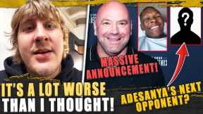 Paddy Pimblett REVEALS BAD NEWS! Dana White makes MASSIVE announcement! Nunes & Pena heated argument