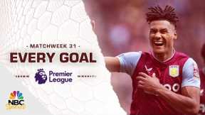 Every Premier League goal from Matchweek 31 (2022-23) | NBC Sports