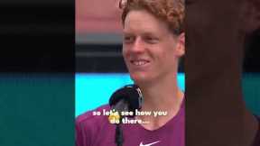 Jannik Sinner Jokes With Medvedev About The Clay Season 🤣