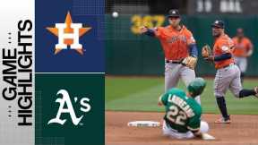 Astros vs. A's Game Highlights (5/28/23) | MLB Highlights