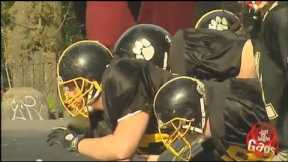 Spontaneous Football Game Prank